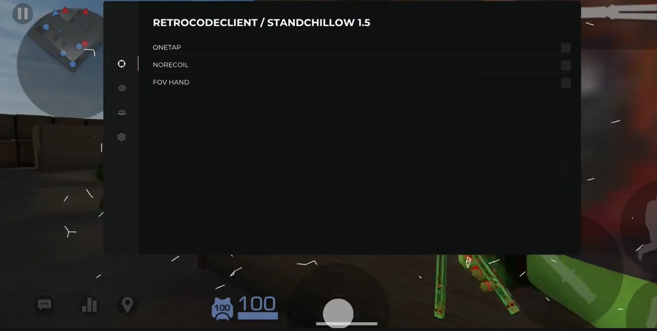 Чит на StandChillow 2.05 [ВХ, АИМ, MassKill]