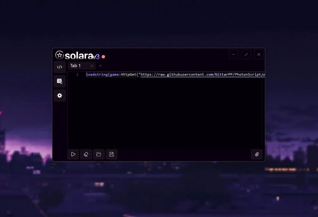 Solara v3 Roblox Lua Executor для ПК