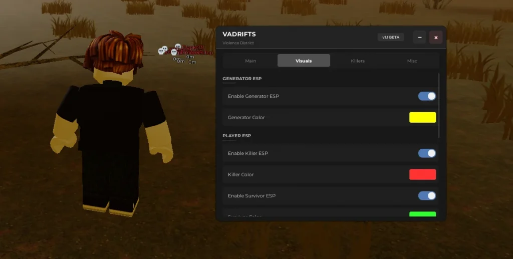 Violence District Roblox