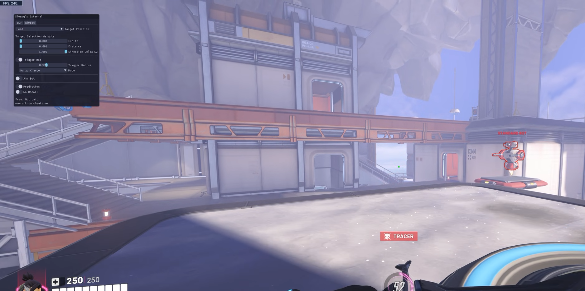Чит на Overwatch — ВХ, Аим, Триггербот